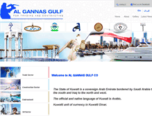 Tablet Screenshot of algannas-group.com